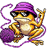 HP Froggster - mascot of hardfroggslife.com